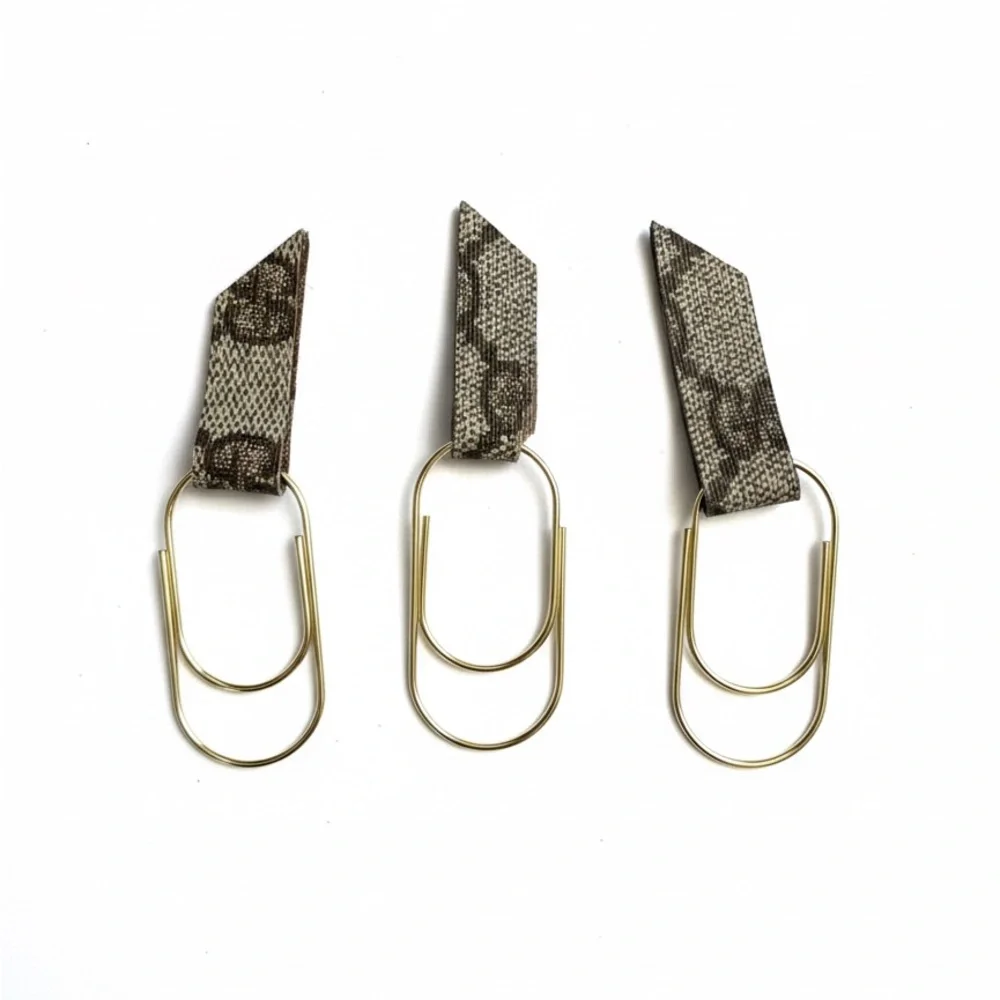 Upcycled GG Planner Clips - Set of 3